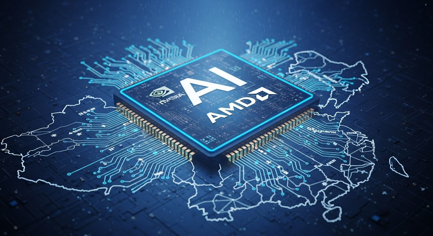 Chips de IA China: Nvidia e AMD Adaptam GPUs a Restrições EUA