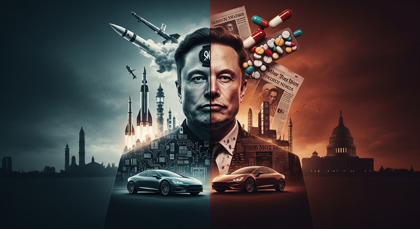 Elon Musk: Uso de Substâncias, Política e Pressões Corporativas em Foco - Imagem do Artigo IAutomatize