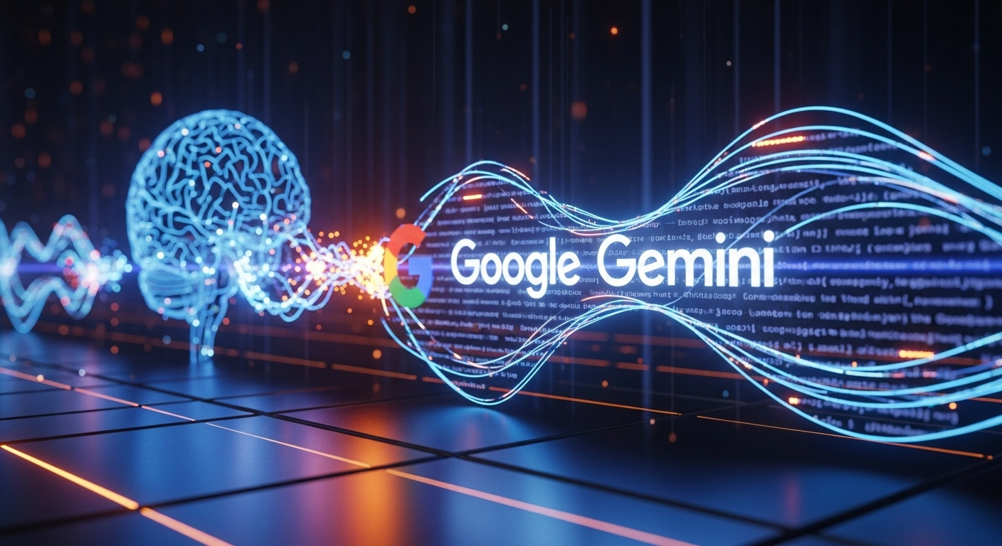 Imagem conceitual do Gemini 2.5 Pro