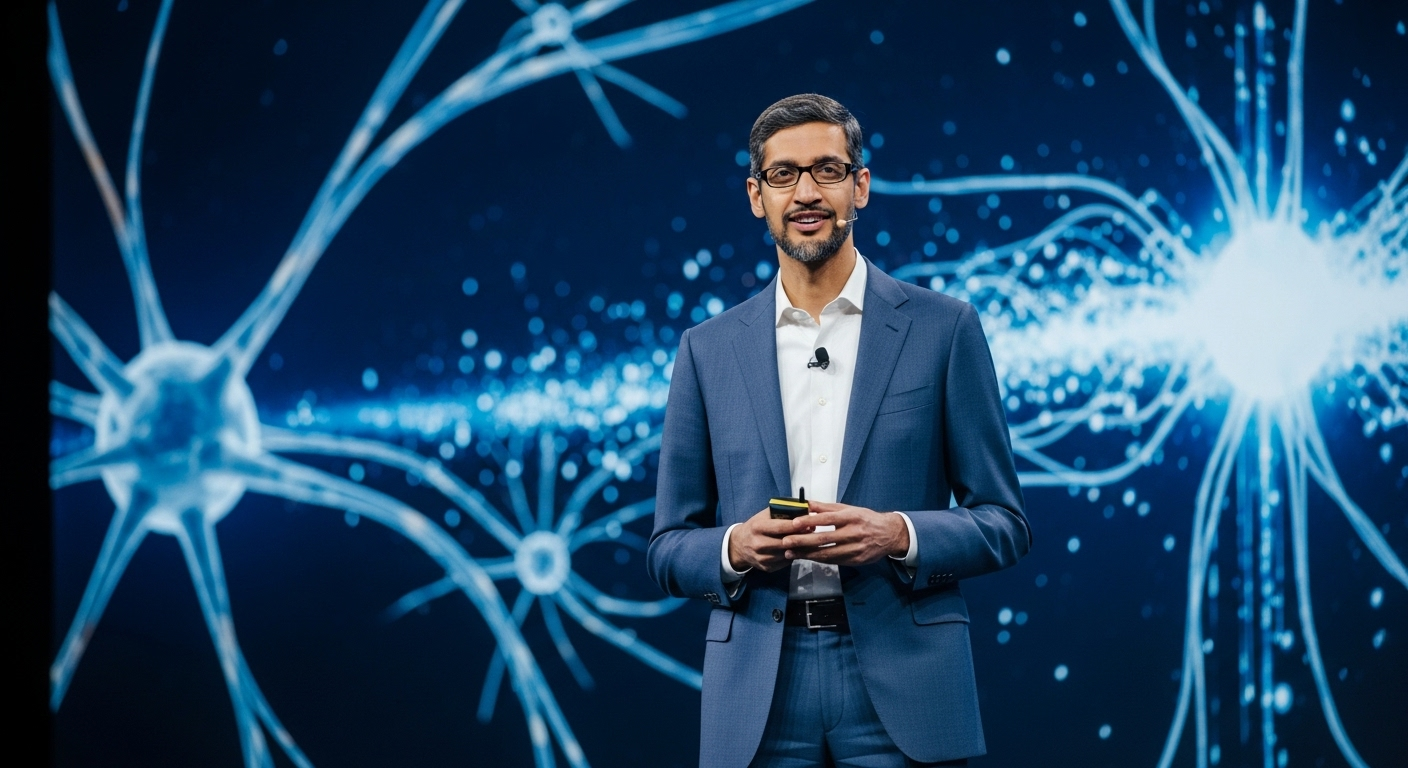 IA na Alphabet: Sundar Pichai Contesta Medos Sobre Empregos e Foca na Expansão