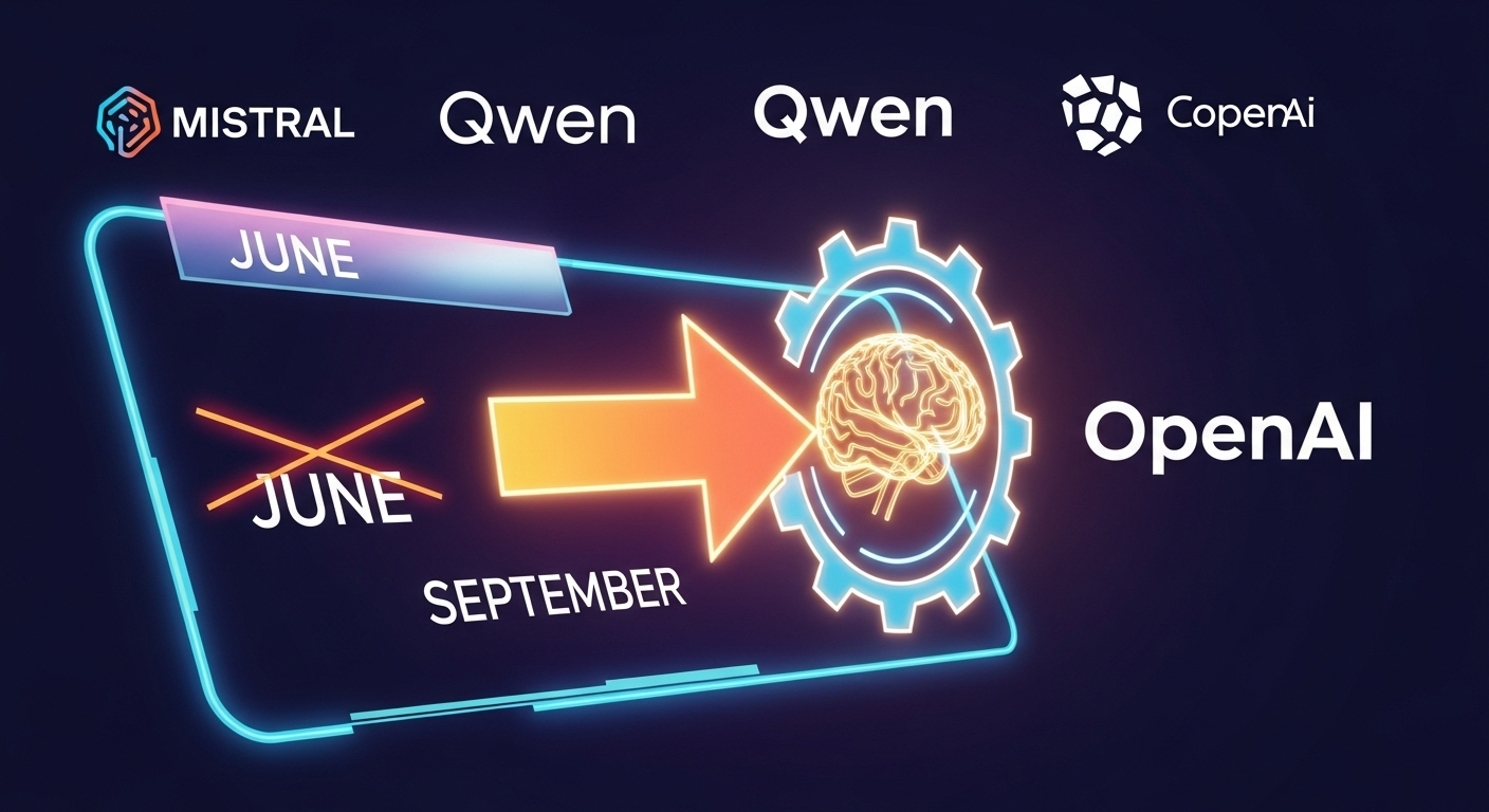 Visualização do adiamento do modelo OpenAI