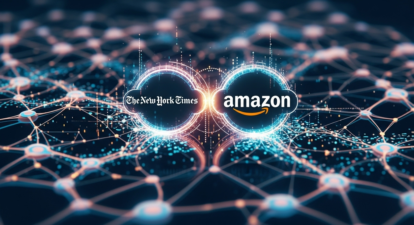 NYT e Amazon acordo IA