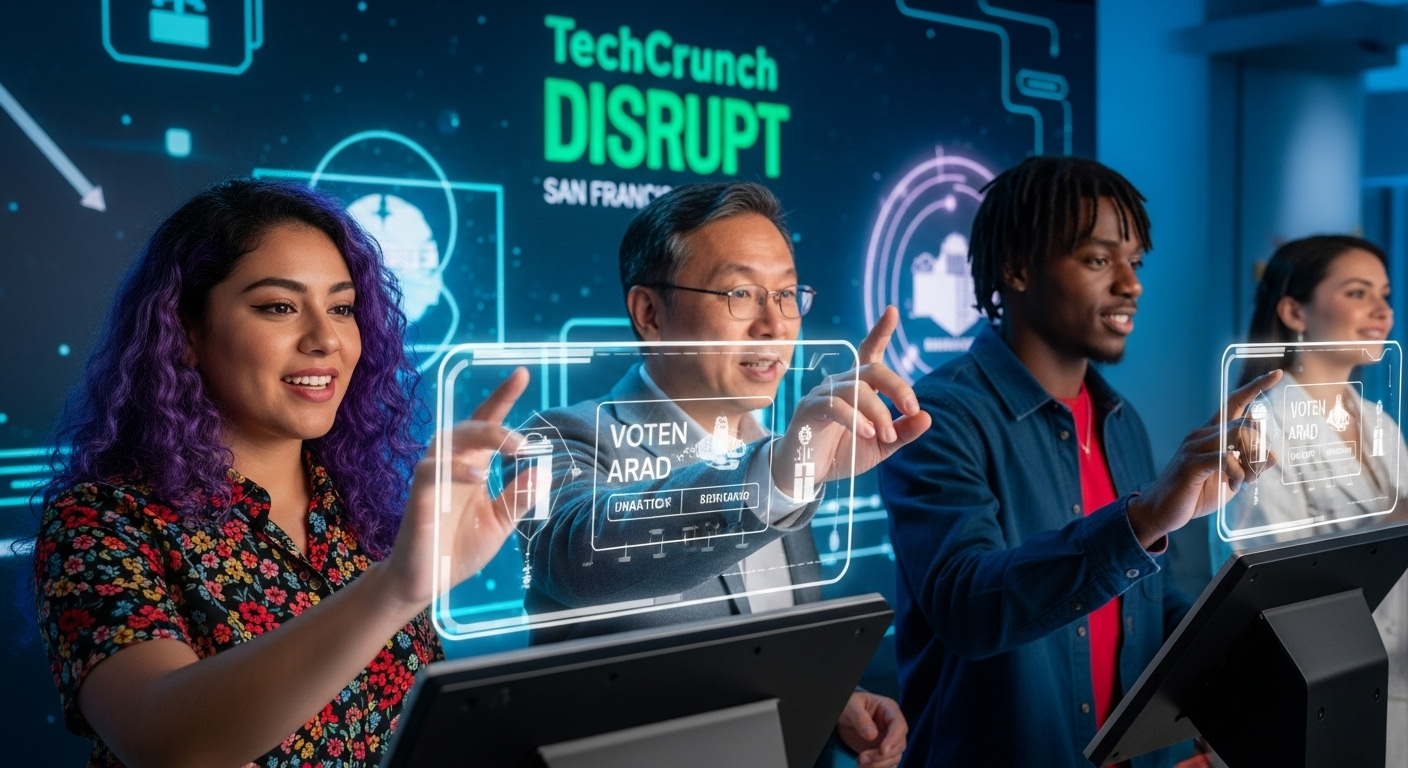 Vote nas sessões do TechCrunch Disrupt 2025