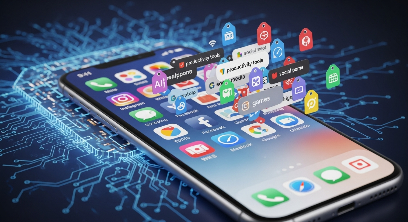Tags de IA na App Store iOS 26 Beta